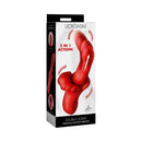 Lickgasm Double Thrusting Silicone Vibrator packaging showcasing 2 in 1 action and powerful double thrusting.