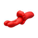 Lickgasm Double Thrusting Silicone Vibrator with dual-head thrusting and flexible design.