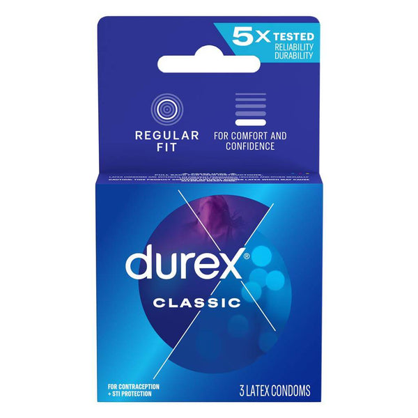 Durex Classic Condoms (3 Pack)