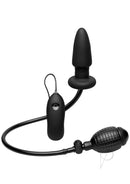 Deluxe Wonder Plug Inflatable Vibrator with Adjustable Bulb and Remote for Customizable Pleasure