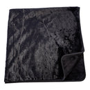 Sei Mio Come Clean Waterproof Squirt Sheet black intimacy blanket for protection against spills and splashes