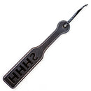 Sei Mio Double Trouble Shhh Oops Double-Sided Paddle featuring the playful 'Shhh' design.
