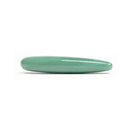 Chakrubs Indian Jade Slim Dildo, a sleek natural stone pleasure tool for mindful self-exploration.