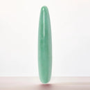 Chakrubs Indian Jade Slim Dildo displayed against a neutral background for intimate wellness.
