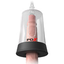 PDX Extreme Wet Pussies Quick Suck Stroker Pump System with finger demonstration and vacuum tube