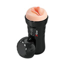 PDX Wet Pussies Super Luscious Lips Control Freak Stroker with self-lubricating material and remote-controlled vibrating bullet.
