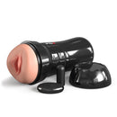 PDX Wet Pussies Super Luscious Lips Control Freak Stroker with remote control and self-lubricating material.