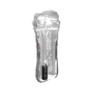 Wet Pussies Super Luscious Lips Control Freak Frost Stroker transparent sleeve with remote control for self-lubricating sensation.