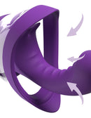 Fantasy For Her Veloura Touch G-spot Pleasure Pump Purple showing targeted suction and deep vibration features.