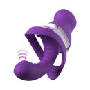 Fantasy For Her Veloura Touch G-spot Pleasure Pump Purple with targeted suction and deep vibration for stimulation.