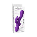 Fantasy For Her Fantasy Wave Rabbit Vibrator Purple with WaveMotion technology for dual stimulation.
