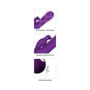 Fantasy For Her Fantasy Wave Rabbit Vibrator Purple features WaveMotion stimulation and targeted clitoral pleasure.