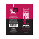 Problo Wild Oral Pleasure Salivating Gel Sour Cherry 1.5 Oz packaging featuring vibrant design and ingredients list.