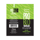 Problo Wild Oral Pleasure Salivating Gel Sour Green Apple packaging displaying flavorful oral gel with ingredients.