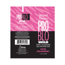 Problo Wild Oral Pleasure Gel Sour Strawberry 1.5 Oz packaging with ingredients and usage instructions.