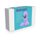 Cock Blocks Bricked Up 3D Penis Puzzle 3265 Pieces packaging featuring a colorful purple design.
