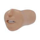 The Super Sucker College Crush Ultraskyn Masturbator realistic oral experience design close-up.