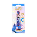 Into The C Mervibes 5 Inch Vibrator Blue packaging featuring a colorful mermaid design and product information.