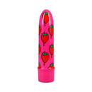 GoodHead Buzz Buddies 5 Inch Multi-Speed Vibe Strawberries with playful strawberry design.