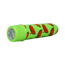 GoodHead Buzz Buddies 5 Inch Multi-Speed Vibe Watermelon in vibrant green with watermelon patterns.