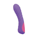 Mood Play Mini Power Vibe Purple showcasing its tapered design and playful purple finish for targeted stimulation.