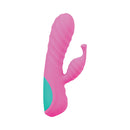Mood Play Mini Power Rabbit Pink, a compact dual-stimulation vibrator designed for blended pleasure.
