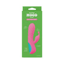 Mood Play Mini Power Rabbit Pink vibrator packaging showcasing its sleek design and key features.