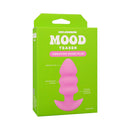 Mood Teaser Vibrating Micro Plug Pink packaging showcasing tapered tip and velvet-touch silicone design.