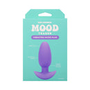 Mood Teaser Vibrating Micro Plug Lavender packaging showcasing tapered design and features.