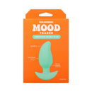 Packaging of Mood Teaser Vibrating Micro Plug Mint featuring tapered tip and 7 strong vibrating functions.