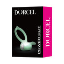 Dorcel Power Clit Vibrating Cockring Phospho packaging showcasing its unique design for couples' pleasure.