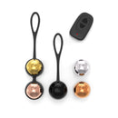 Dorcel Training Balls Kegel Exerciser set with colorful training balls and remote control for pelvic floor training.