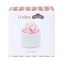 Packaging of Tenga Iroha Temari Hana Clitoral Vibrator featuring a patterned ball design.
