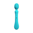 Femmefunn Solia Wand Vibrator Turquoise displayed on a white background.