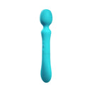 Femmefunn Solia Wand Vibrator Turquoise, a sleek and ergonomic wand for full-body pleasure and targeted stimulation.