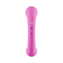 Femmefunn Aluna Mini Pink Rechargeable Vibrator showing ergonomic design and easy-to-use controls.