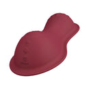 Vibepad Intense 2 Remote Grinding Pad Vibrator in red, featuring buttons for adjustable vibration settings.