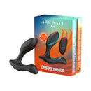 Arcwave Perk Vibrating Prostate Massager Black with dual motors for enhanced prostate pleasure.
