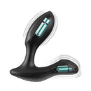 Arcwave Perk Vibrating Prostate Massager Black showing dual-motor design for enhanced prostate stimulation.
