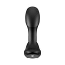 Arcwave Perk Vibrating Prostate Massager Black against a white background showing its sleek design.