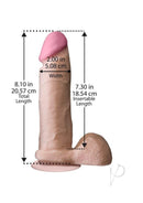 Ultra Realistic Cock 8 Ur3 White-2