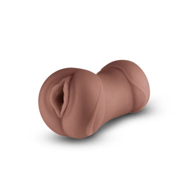 Pocket Pals Stroker Pussy Chocolate premium pleasure product with realistic feel and soft material.