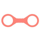 Peaches N Creame Silicone Cuff Small in soft pink, designed for comfort and playful restraint.