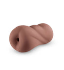 Pocket Pals Stroker Ass Chocolate in soft, flexible body-safe TPE, designed for realistic sensations.