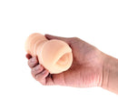 Hand holding the Pocket Pals Stroker Mouth Vanilla, showcasing its realistic design and soft texture.