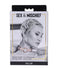 Peaches N Creame Ring Day Collar packaging with model showcasing the stylish collar design and branding.