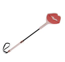 Peaches N Creame Kiss Crop by Sport Sheets, playful impact toy with silicone tip and lip design.