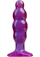 Purple SpectraGels Anal Stuffer with Graduated Bubbles and Suction Cup for Versatile Pleasure and Playful Delights