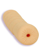 ULTRASKYN ABS Plastic masturbator in ass shape for on-the-go pleasure, phthalate-free and body-safe, made in America.