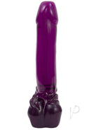 The Great American Challenge Purple Dildo 11-Inch Massive Pleasure Toy